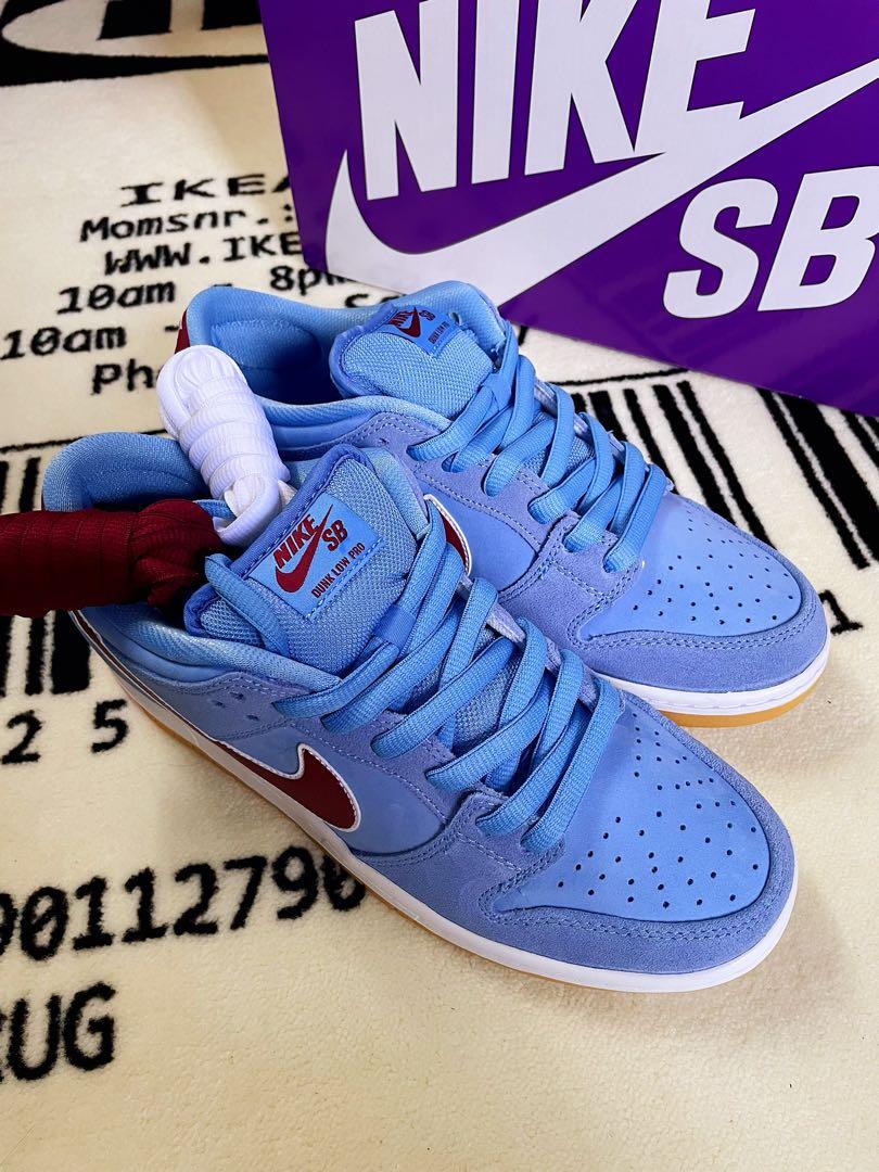 New Nike SB Dunk Low Phillies Gets Bubblegum Detail