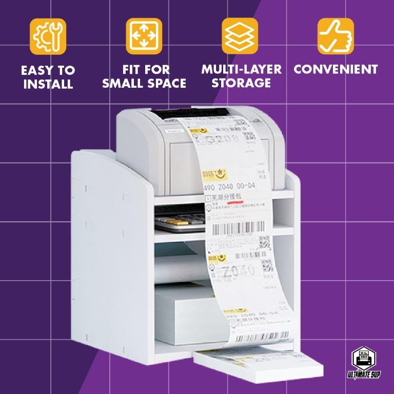 Office thermal printer thermal paper shelf / storage rack, Computers ...