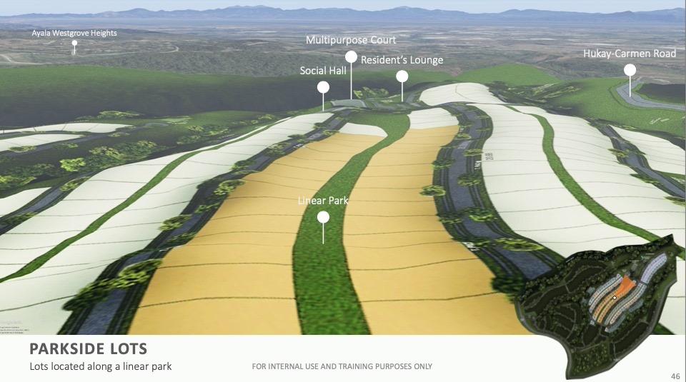 Parkside Lots LANEWOOD HILLS 613725sqm Silang Cavite Ayala Land