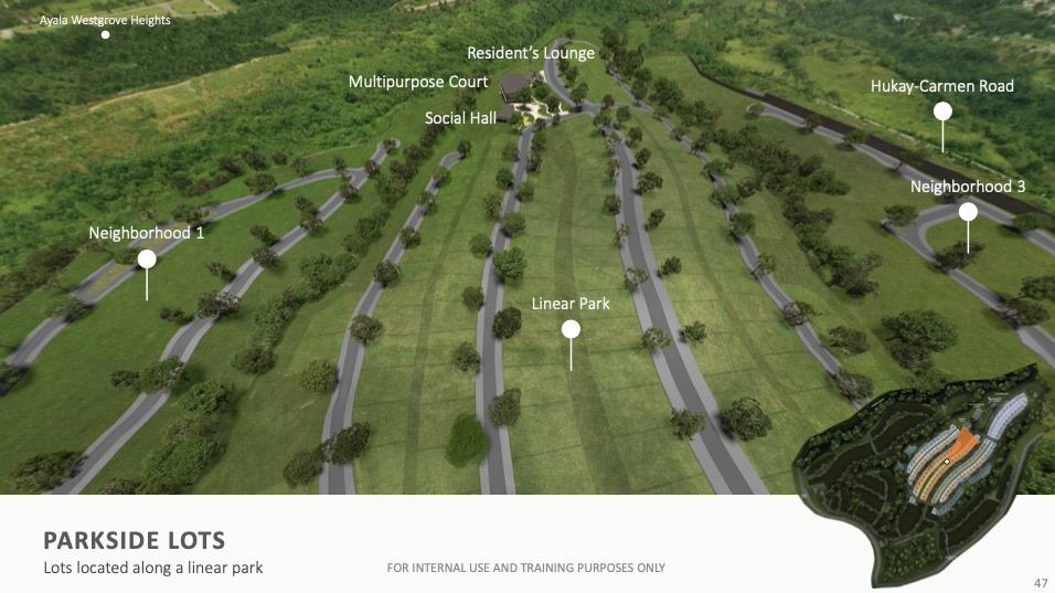 Parkside Lots LANEWOOD HILLS 613725sqm Silang Cavite Ayala Land