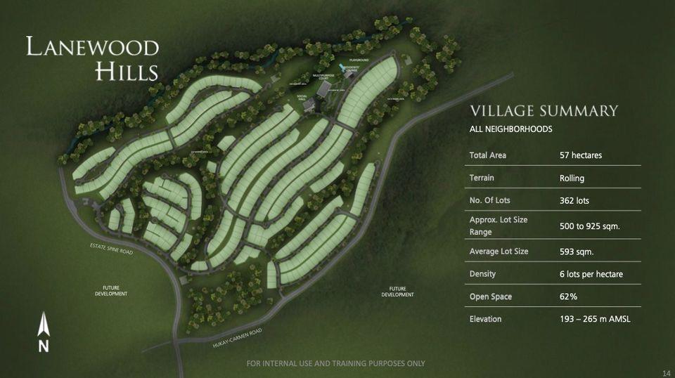 Parkside Lots LANEWOOD HILLS 613725sqm Silang Cavite Ayala Land