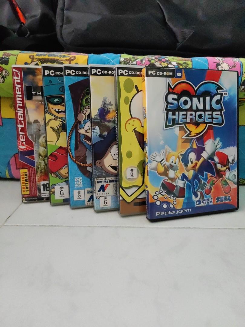 PC GAMES FOR KIDS ( SONIC SPONGEBOB NICKELODEON ), Babies & Kids, Babies &  Kids Fashion on Carousell