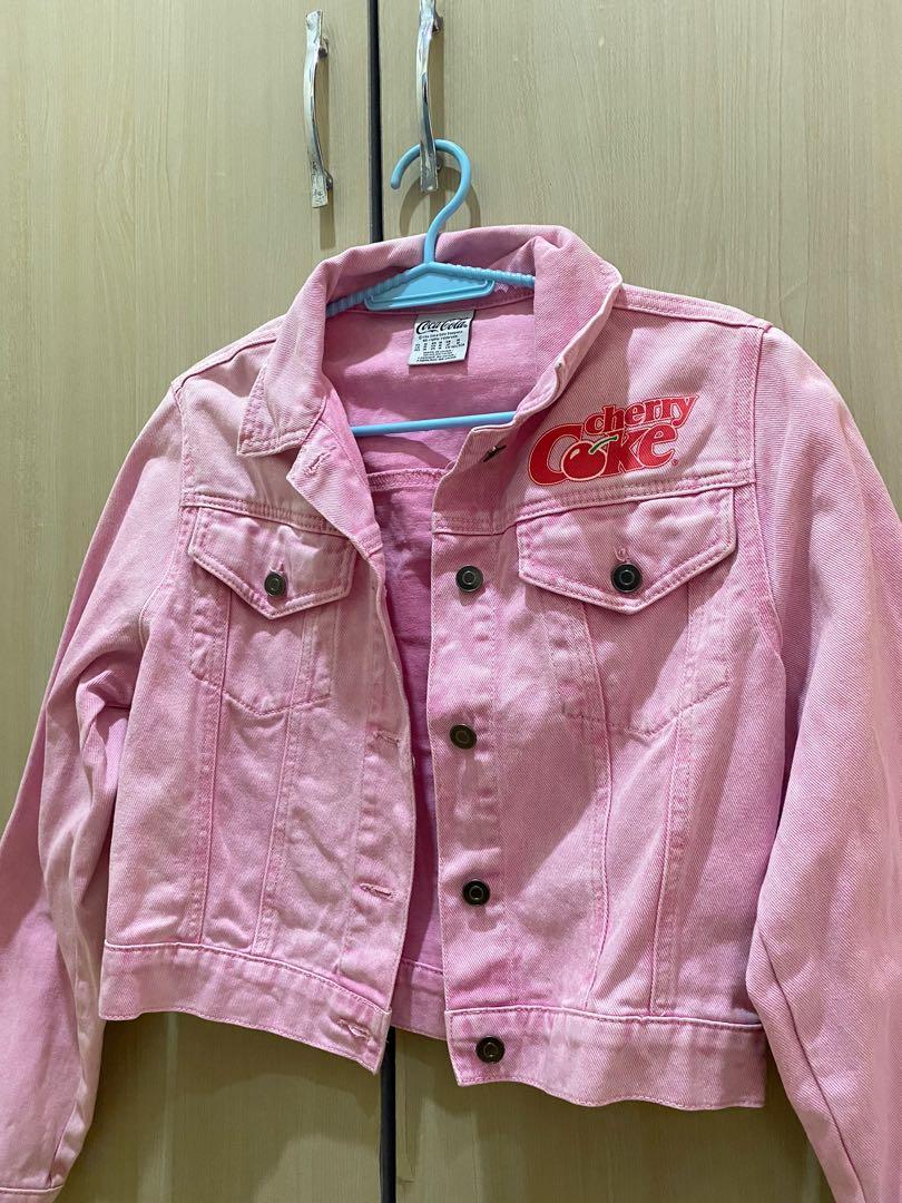 Coca cola jacket forever 21 cheap