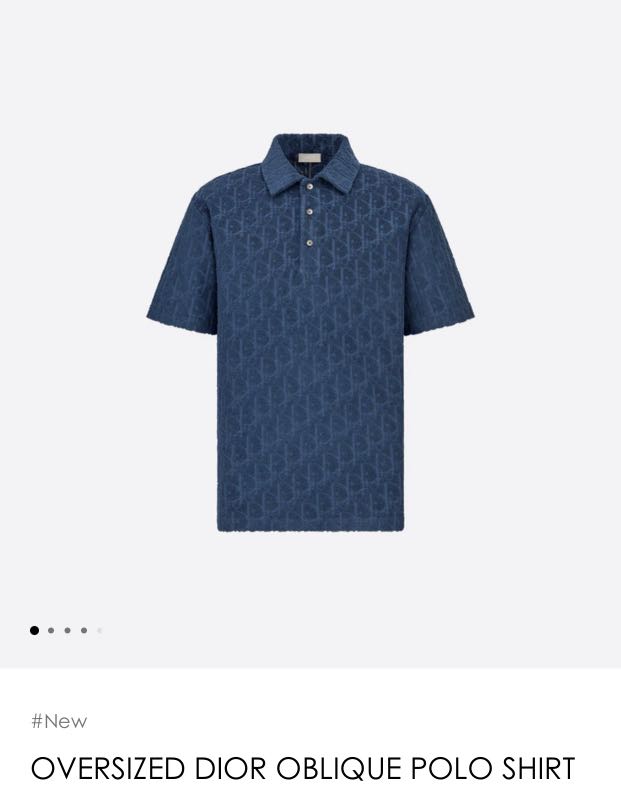 Dior Men's Oblique Polo Shirt