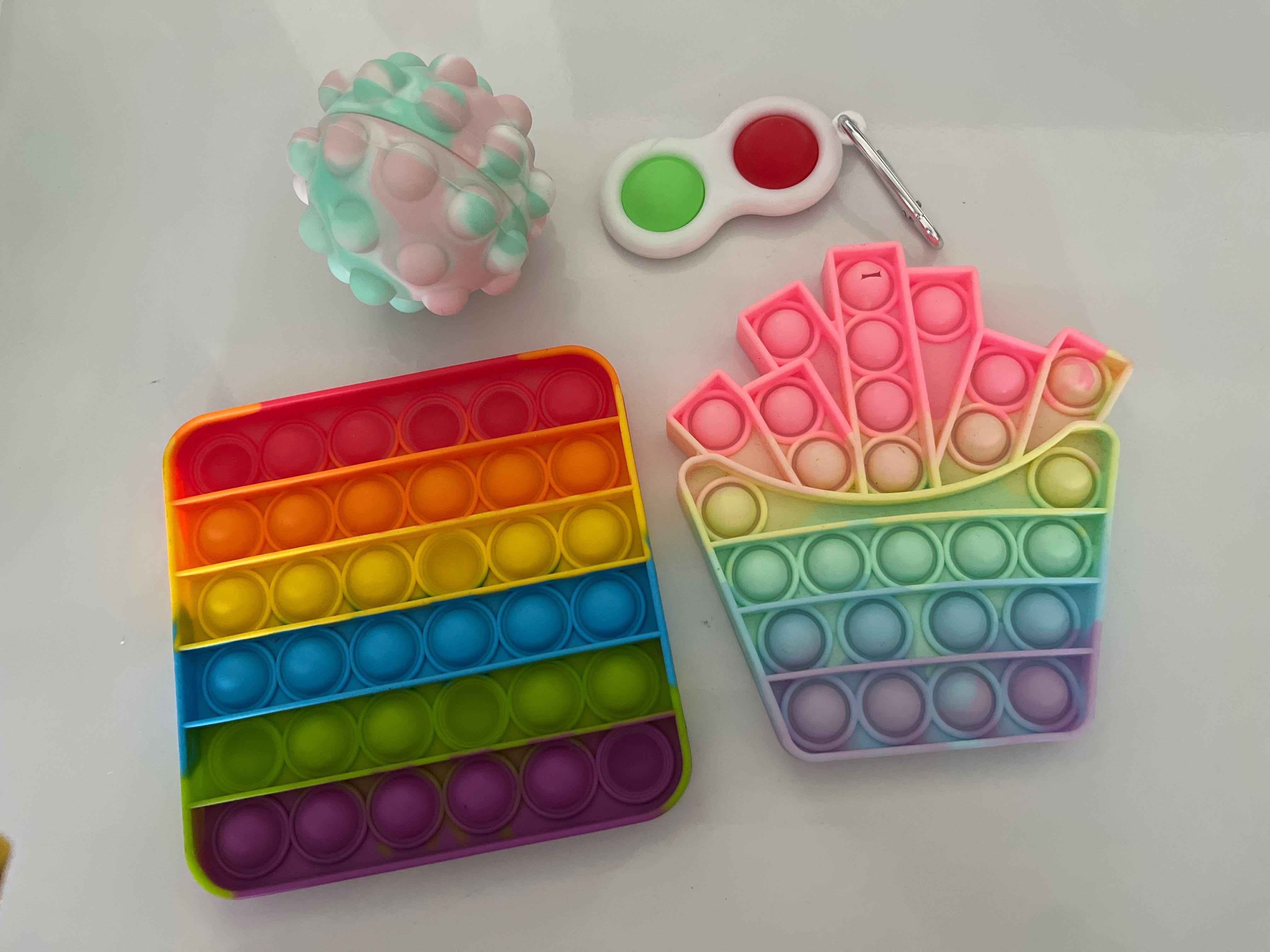 Pop it Fidgets Toys Bundle, Babies & Kids, Infant Playtime on Carousell