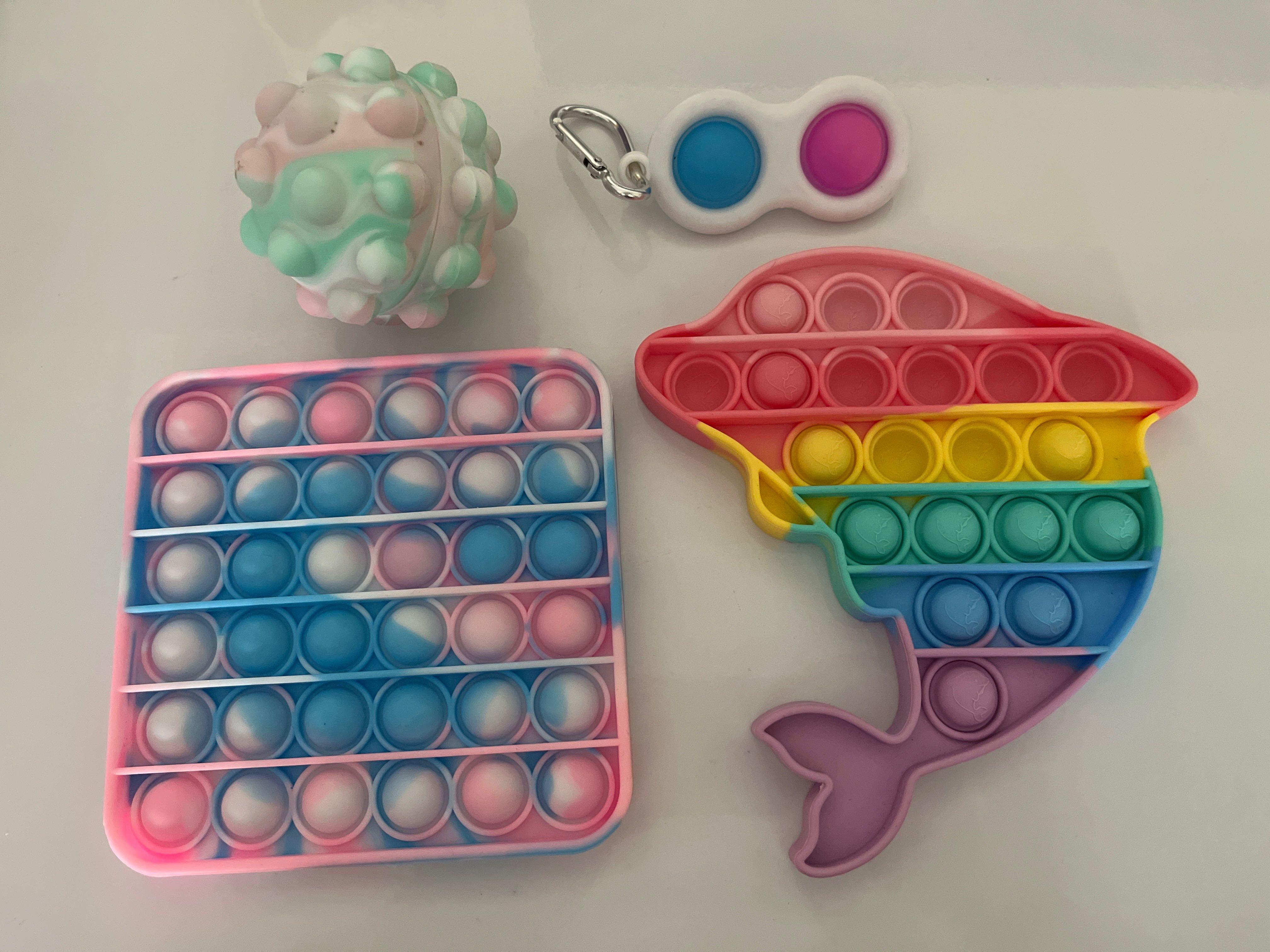 Pop it Fidgets Toys Bundle, Babies & Kids, Infant Playtime on Carousell