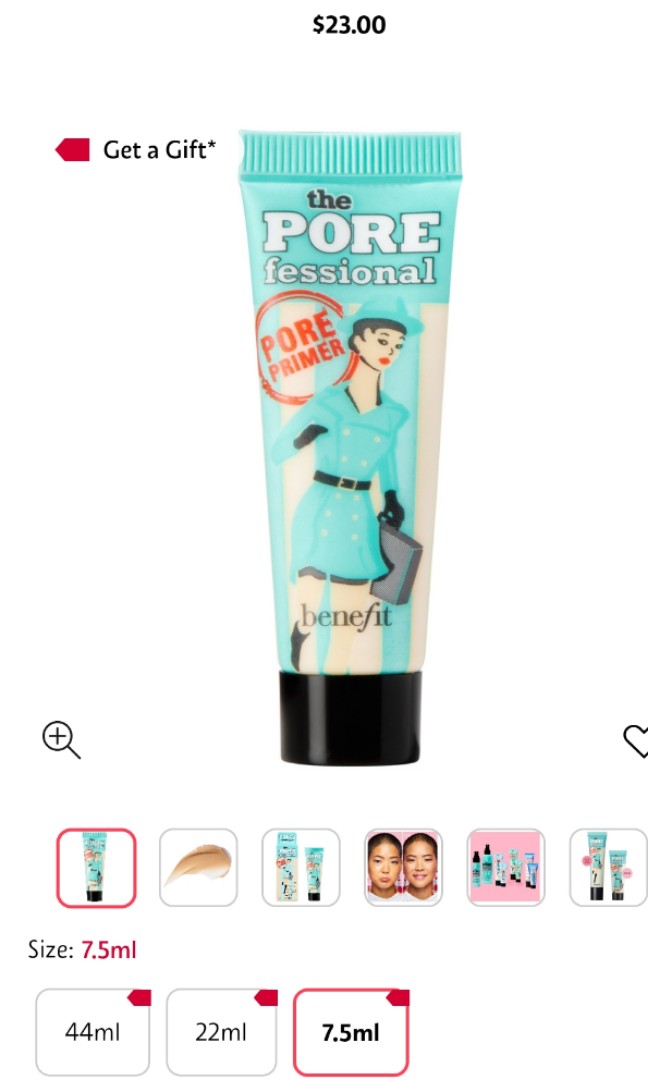 Pore professional primer Benefit, Beauty & Personal Care, Face, Makeup ...