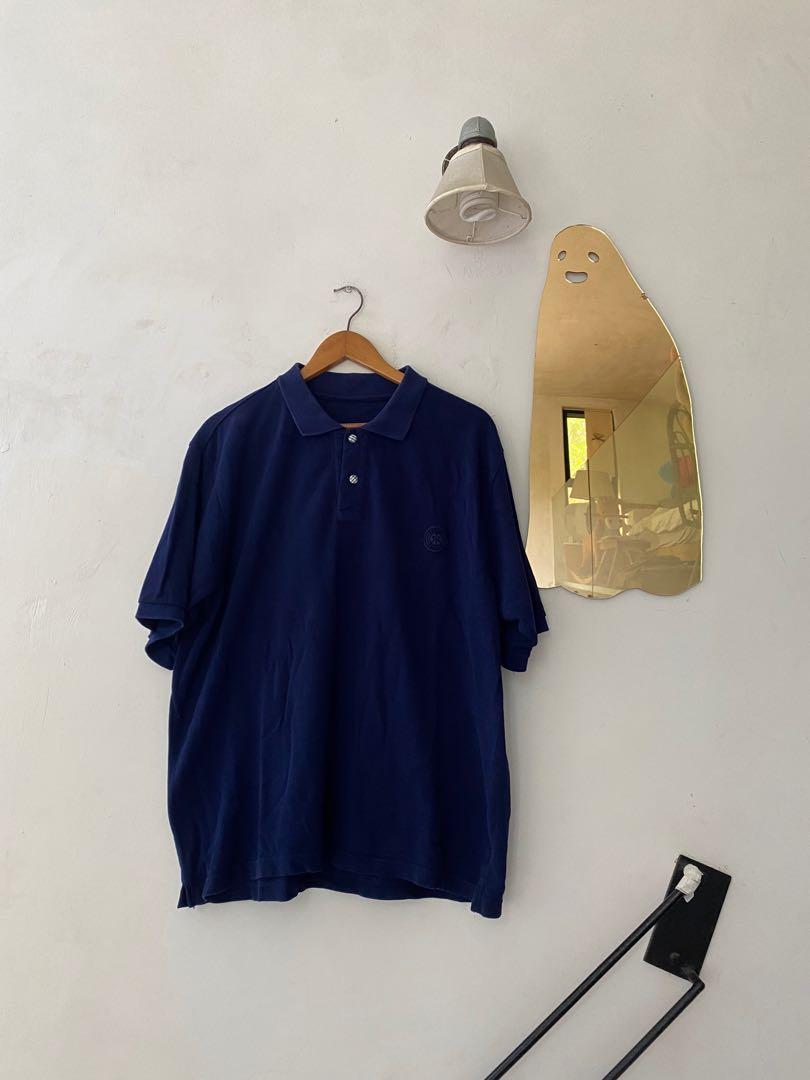 Porter Classic Navy Polo Shirt Kapital Comme des Garcons Kaptain