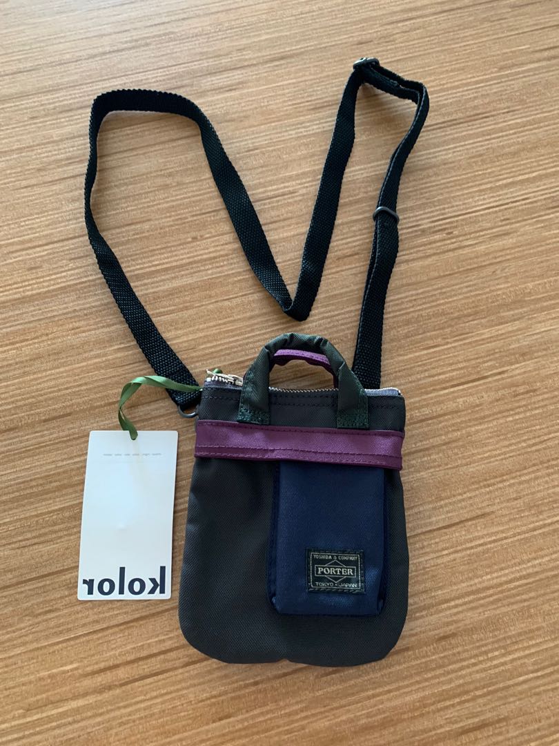 Porter tokyo x kolor (japan rare collab), Men's Fashion, Bags