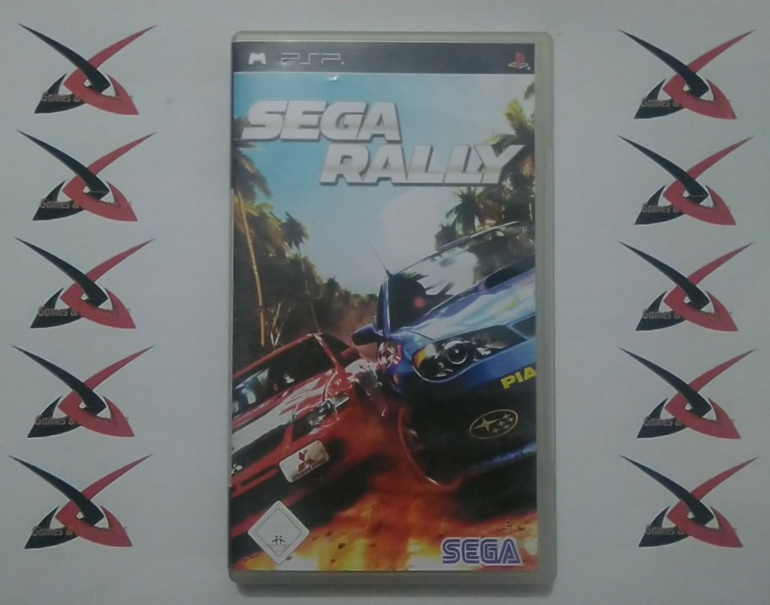 PSP PlayStation Portable UMD Game Sega Rally (Read Description), Video