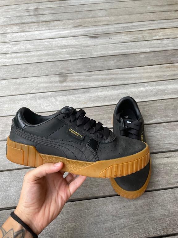 Puma cali nubuck black clearance