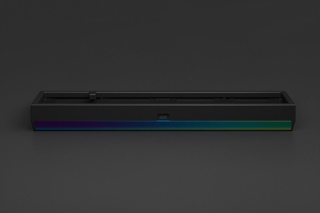 Qwertykeys QK65 Black Chroma + FR4 Plate + ALU Plate, Hotswap 