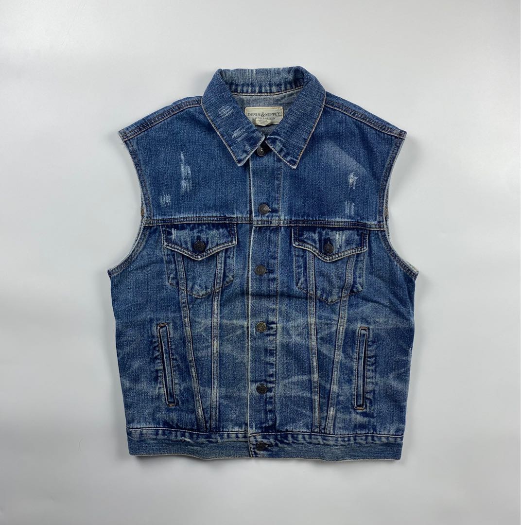 Ralph Lauren Denim \u0026 Supply Denim Vest 