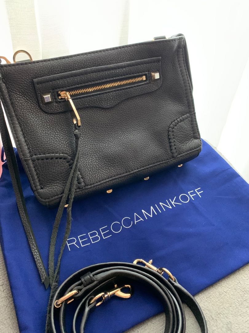 Rebecca minkoff regan leather best sale crossbody bag