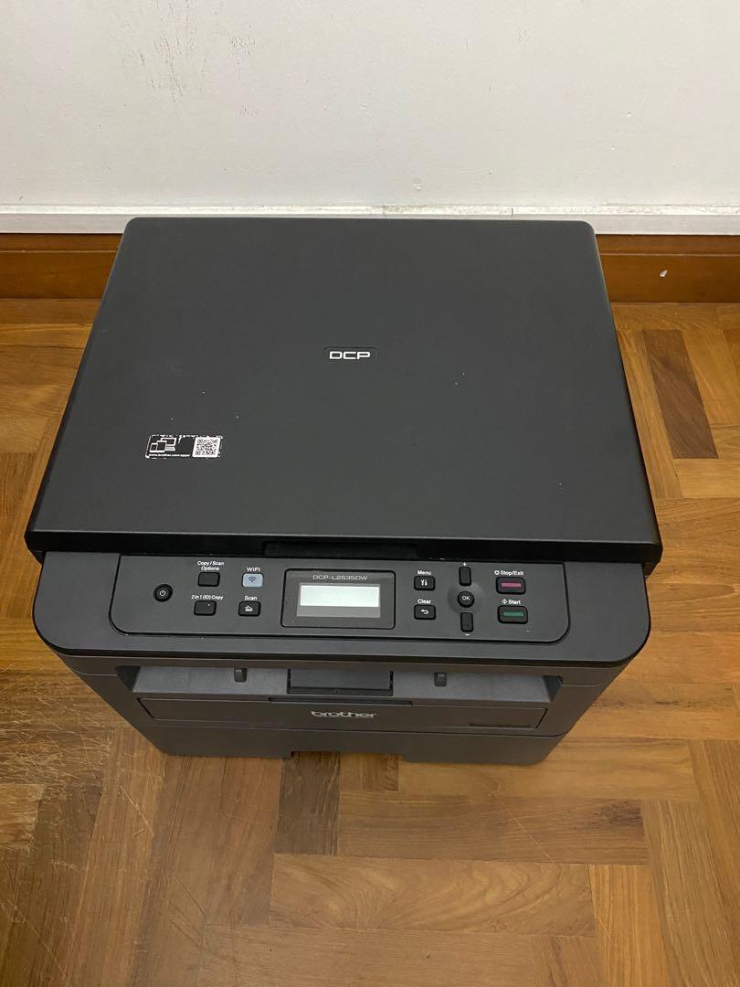 Recently purchased Brother DCPL2535DW Wifi Printer + Scanner. No