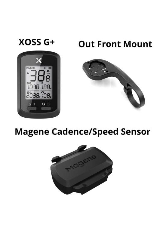 SALE XOSS G Plus with Front Mount Bicycle Bike Computer