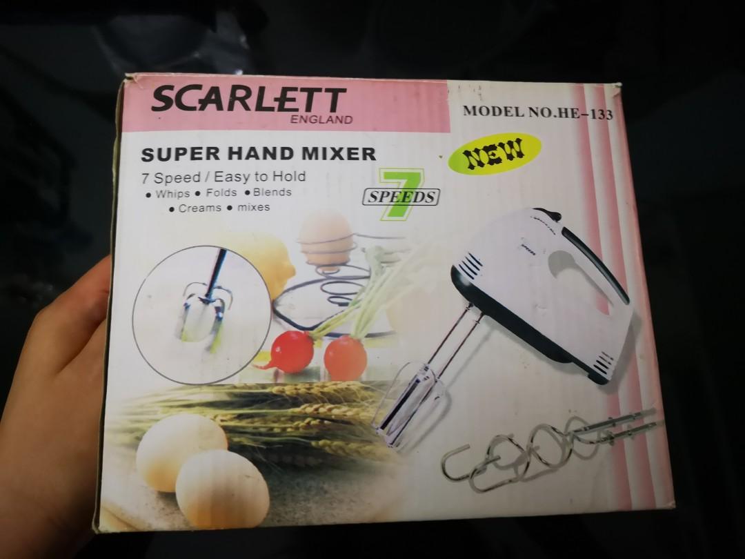 Scarlett Hand Mixer, TV & Home Appliances, Kitchen Appliances, Hand