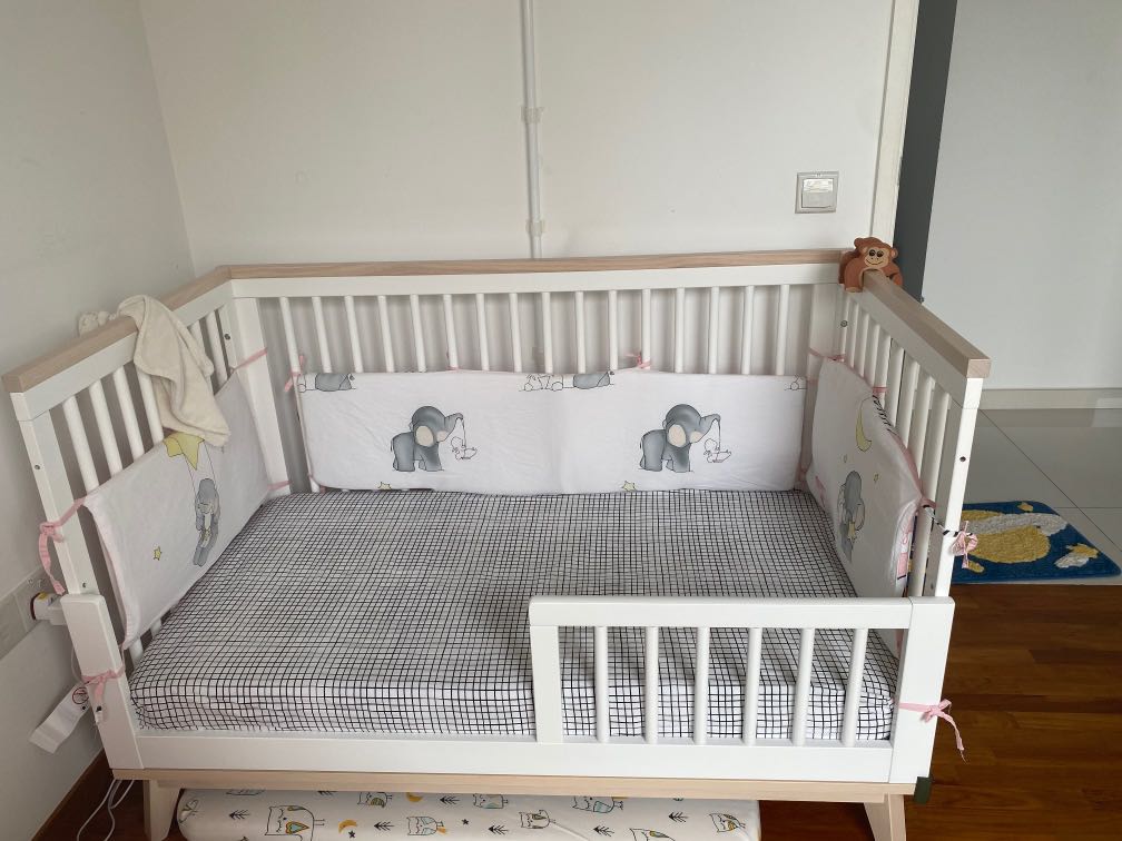 Babyletto Scoot 3in1 Convertible Crib, Babies & Kids, Baby Nursery