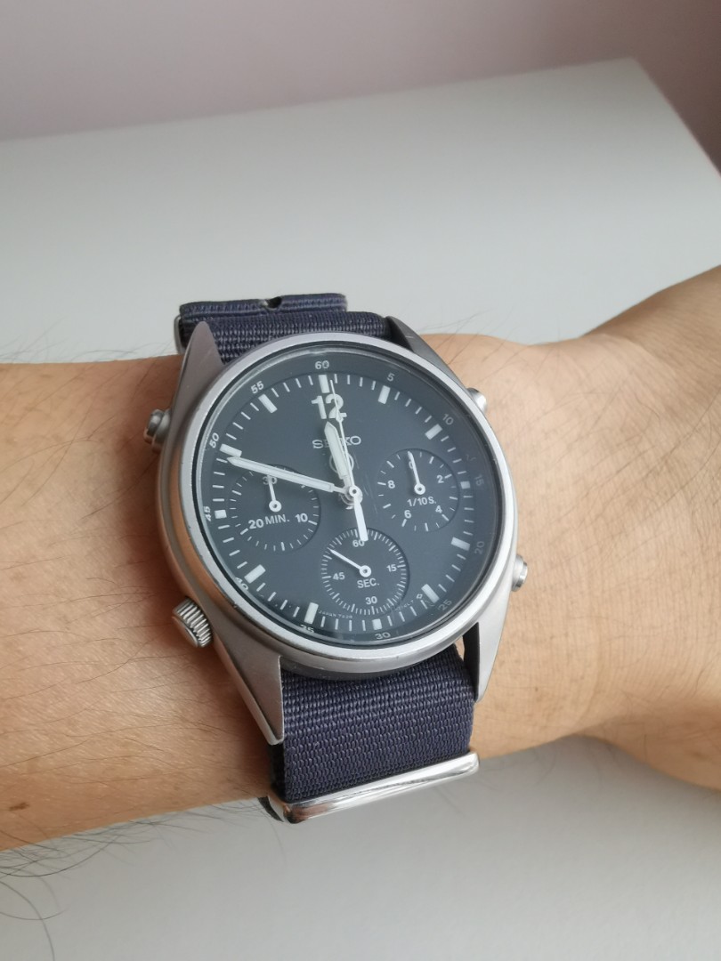 Seiko 7a28 raf gen 1 deals chronograph