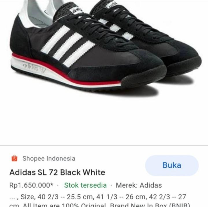 Harga adidas discount sl72 original indonesia
