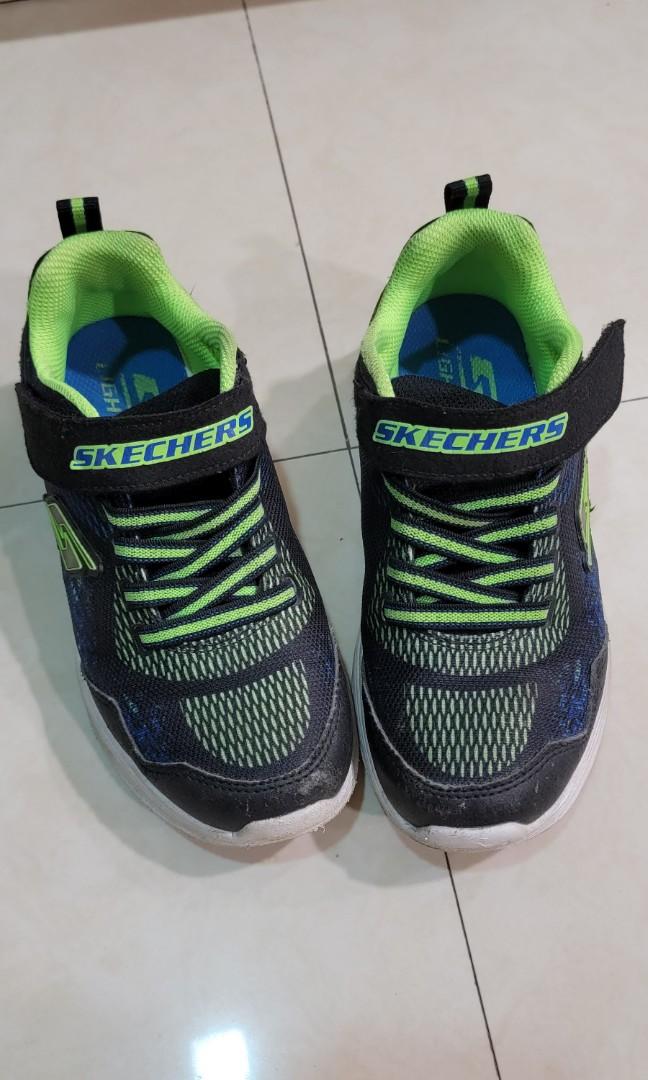 Skechers sport kids green outlet