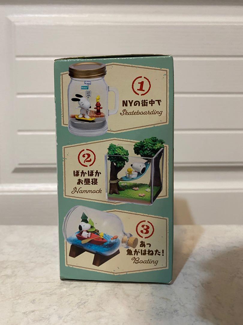 Snoopy & Woodstock Terrarium On Vacation (全6種), 興趣及遊戲, 玩具