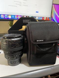 Sony 50mm gm f1.2 (still very new)