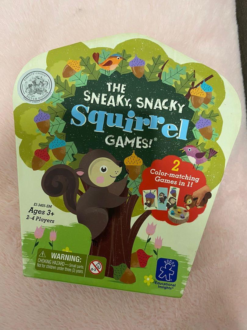 The Sneaky, Snacky Squirrel Games, Hobbies & Toys, Toys & Games on Carousell