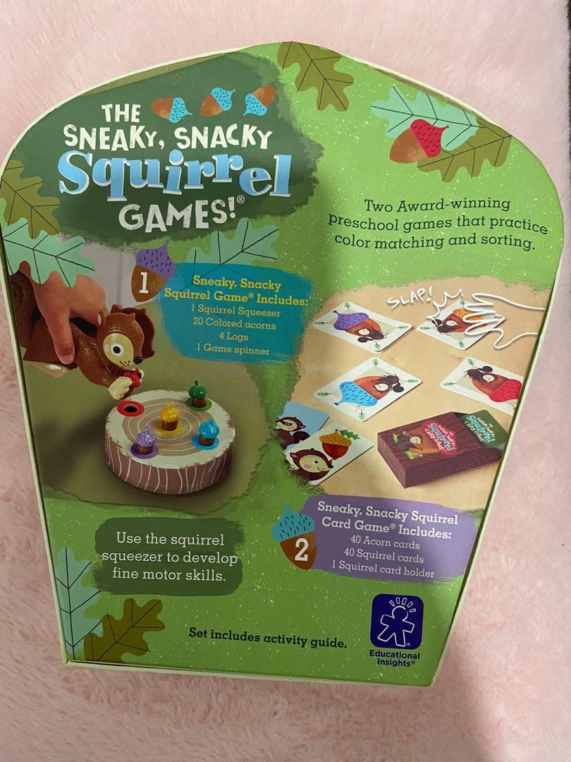 The Sneaky, Snacky Squirrel Games, Hobbies & Toys, Toys & Games on Carousell