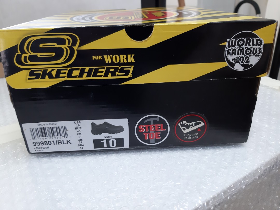 skechers toe cap