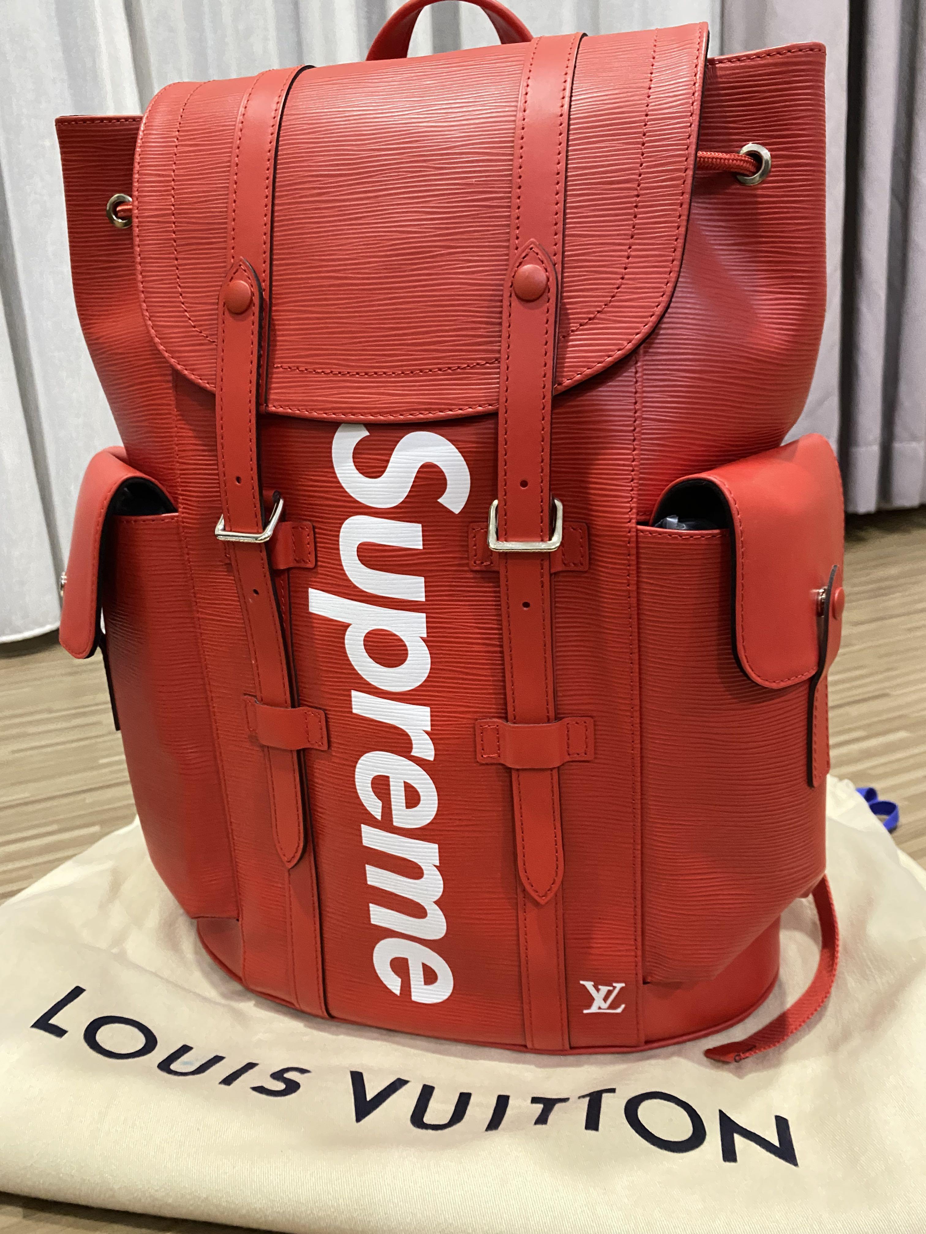LV Supreme Backpack, Men's Fashion, Bags, Backpacks on Carousell