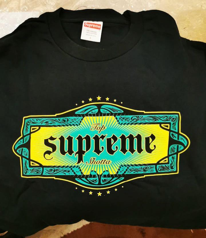 Supreme Ralph Steadman Box Logo Tee Black S/S 22' Sz XL (#10030)