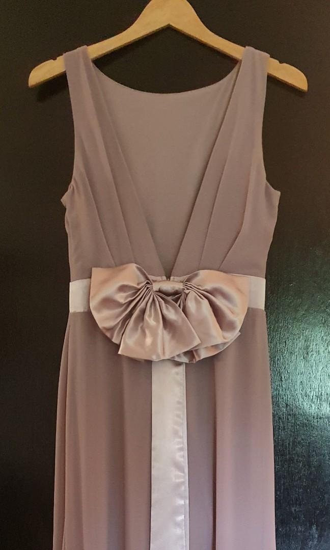 Tfnc kily grey lavender fog maxi dress discount