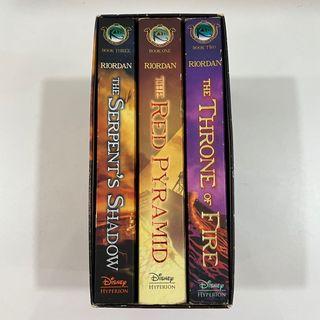 The Kane Chronicles Complete Series by Rick Riordan