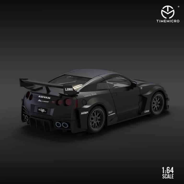 Time Mirco 1/64 Scale R35 GTR LB refit 3.0 version Silhouette 35GT-RR ...
