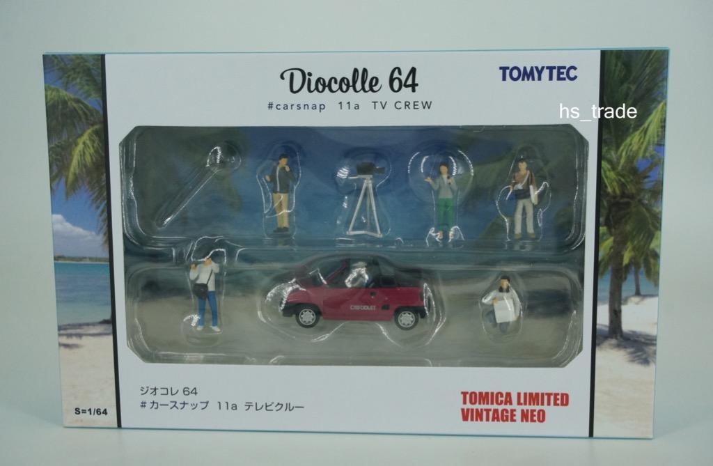 Tomytec Limited Vintage Neo Diocolle 64 #Carsnap 11a 紅色本田Honda 