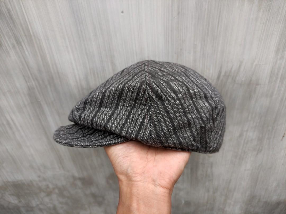 Topi flat cap freewheeler, Fesyen Pria 