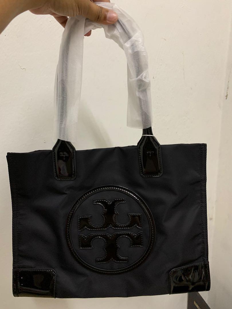 Tory Burch ELLA mini tote bag, Luxury, Bags & Wallets on Carousell
