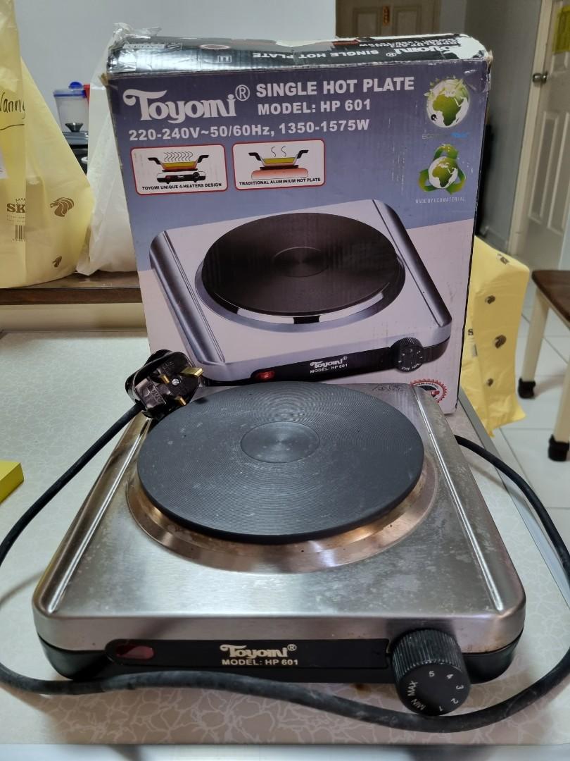 Toyomi single hot plate, TV & Home Appliances, Kitchen Appliances, BBQ