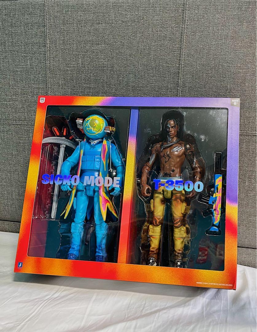 Travis Scott Fortnite 12インチフィギュア 2体セット トラヴィス