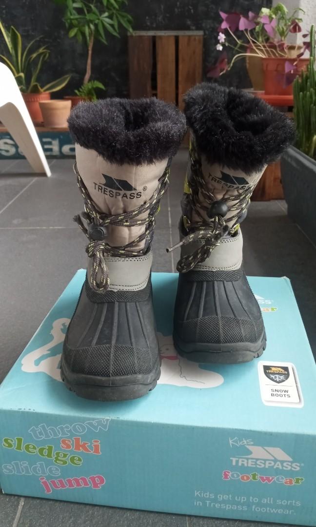 Trespass kids ski snow boots size EUR 32 UK13 US1 Babies Kids