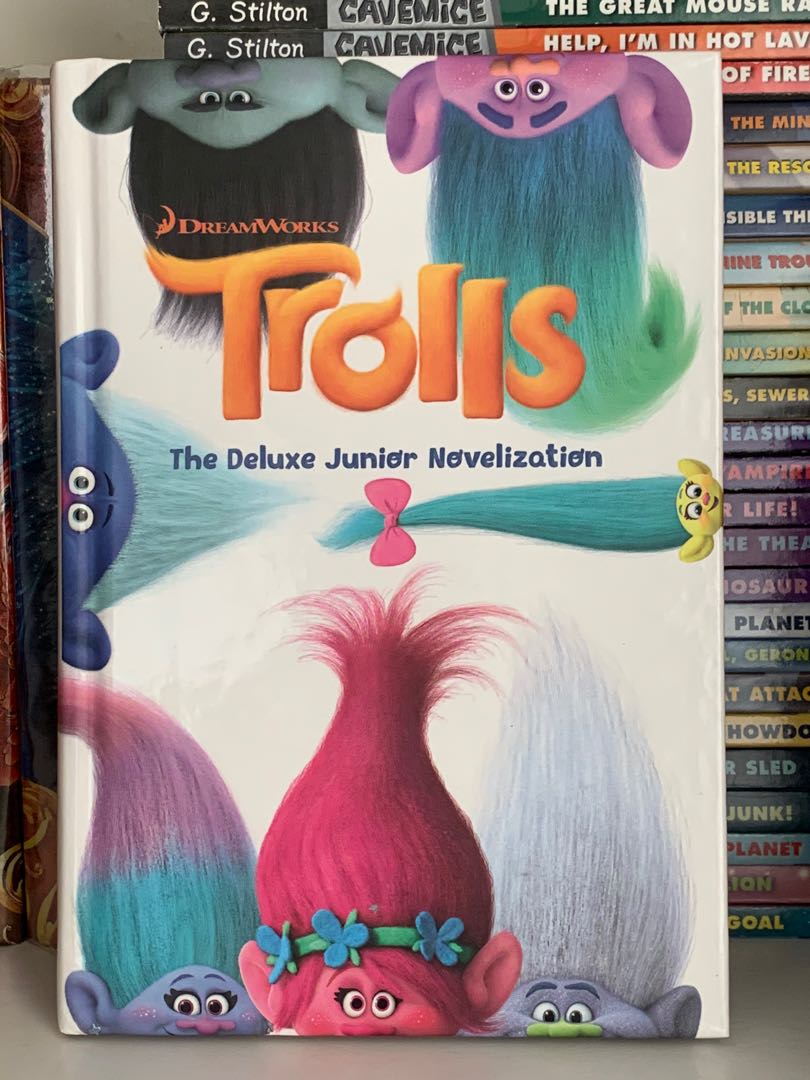 Trolls The Deluxe Junior Novelization, Hobbies & Toys, Books 