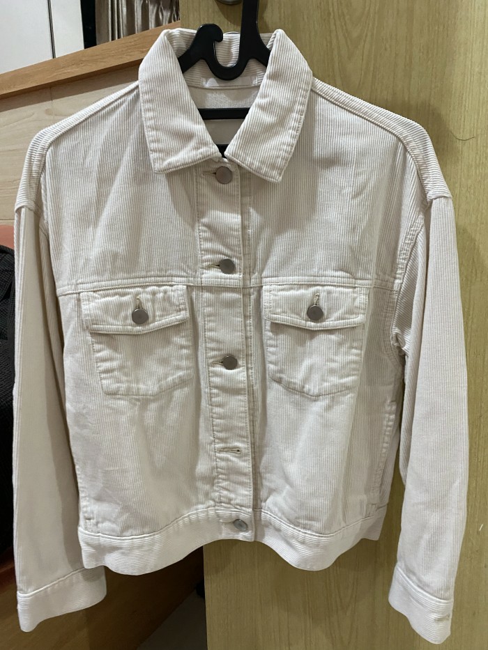 Uniqlo corduroy jacket, Fesyen Wanita 