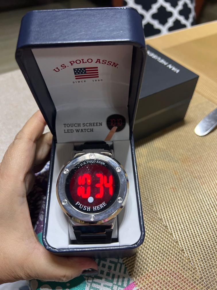 Us polo hotsell assn digital watch