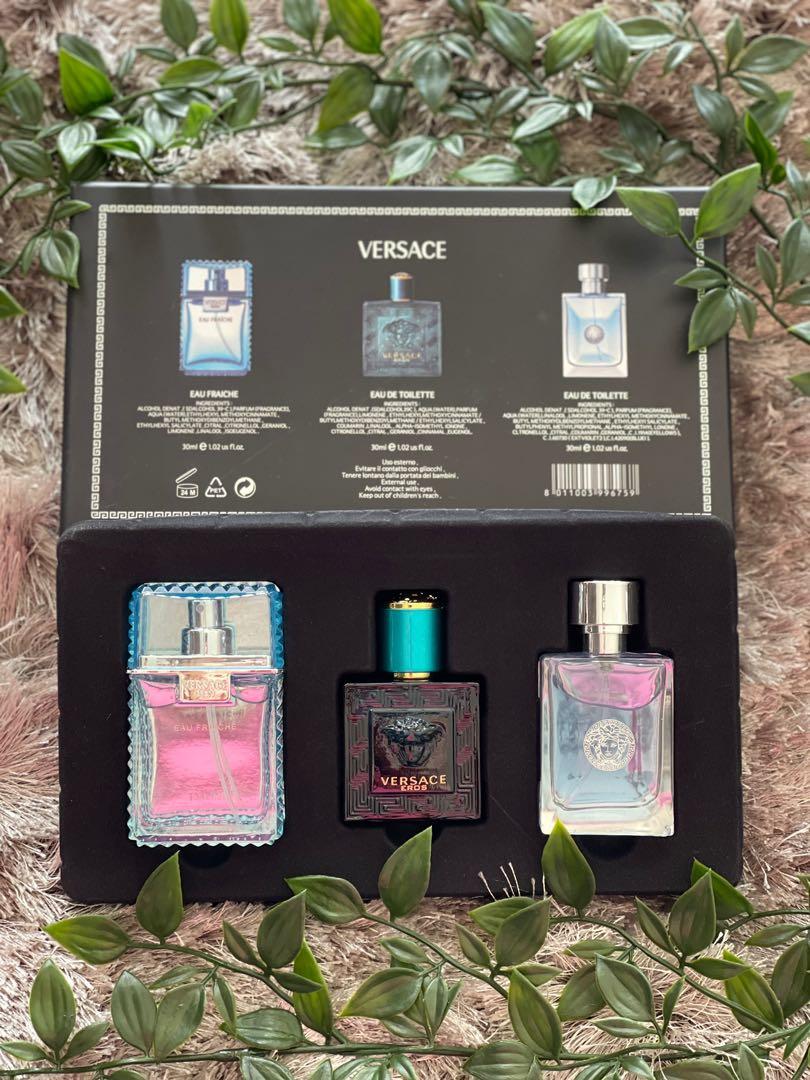 Versace men's hot sale miniature set