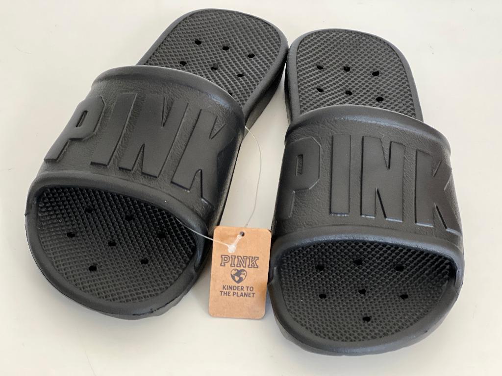 Victoria secret sales pink clear slides