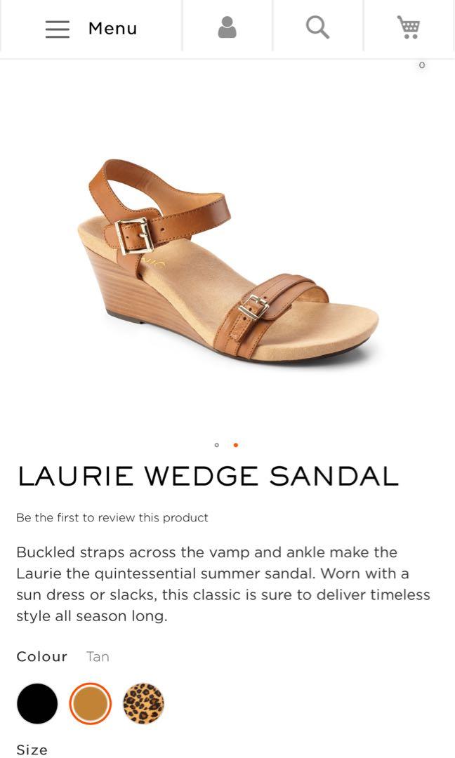 Vionic noble laurie wedge sandals on sale