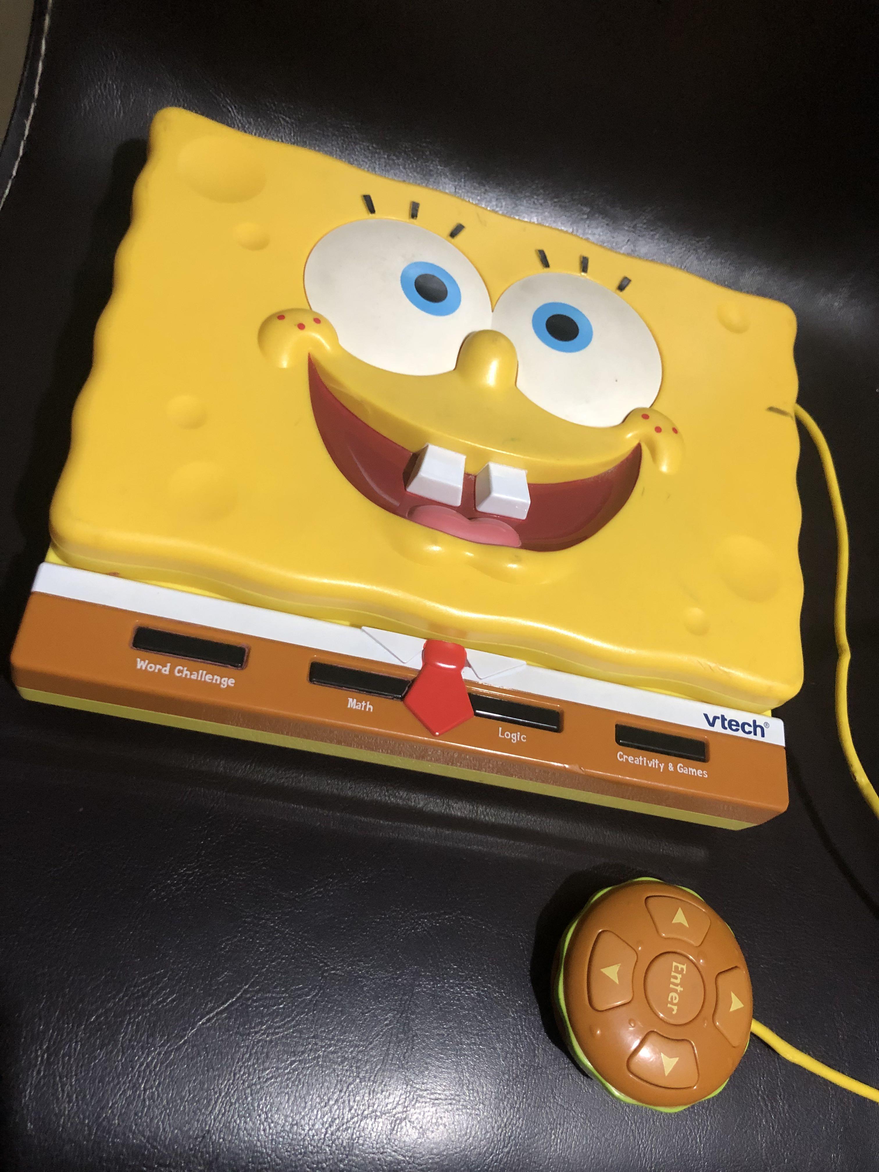 VTech SpongeBob Laptop Game Classic Collection Hobbies Toys Toys VTech SpongeBob Laptop Game Classic Collection Hobbies Toys Toys