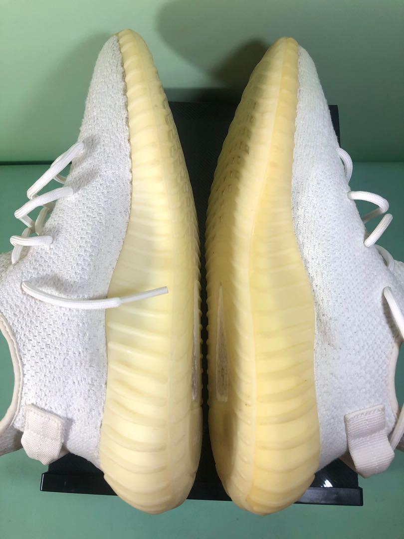 Yeezy 350 V2 Cream shipped (Category: Sneakers) located in San Fernando. Submitted by stufza (Listing ID 1158138109, Image 3). Description: WTS/ FOR SALE Yeezy 350 Cream/Triple White Size: 10 US Condition: 8.5 Pair Only ₱8,500 Shipped MOP: Gcash, BDO, LBC COD-COP Location: La Union Shipping Option: LBC .