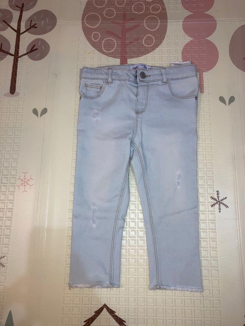 Zara Baby Girl - Basic Slim Fit Jeans 
